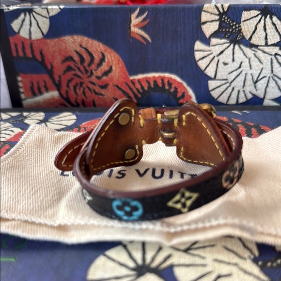 Louis Vuitton Multicolor Leather Bracelet - Picture 2 of 14
